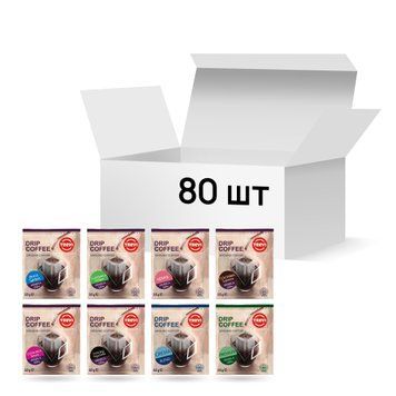 Drip coffee box MIX 8 types x 10 pcs cf-0762067 photo