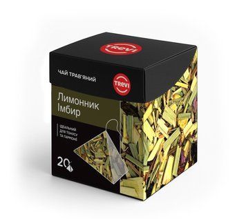 Herbal Tea in Pyramids Lemongrass Ginger 20 pcs&times;2g cf-0763147 photo