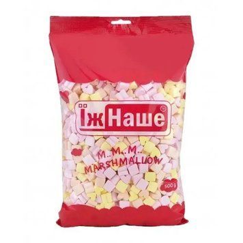 Marshmallow Mini Snowy Mallows Multicolored 500 g cf-0760726 photo