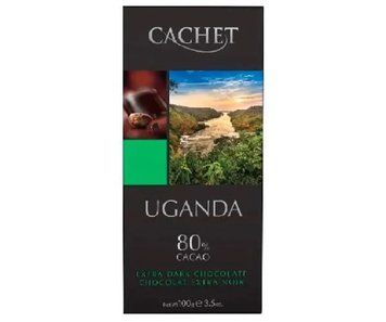 Шоколад чорний Cachet Уганда 80% какао 100 г cf-0762752 фото