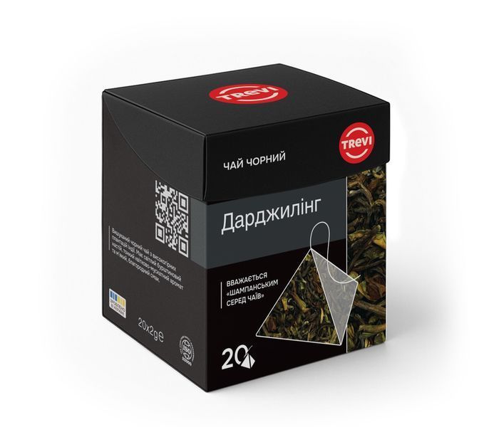 Чай в пірамідках чорний Дарджилінг 20 шт*2г cf-0763150 фото