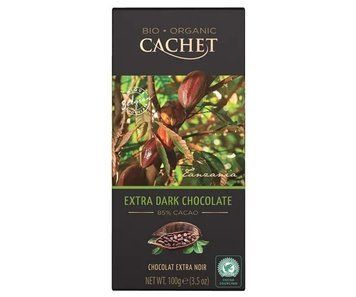 Шоколад чорний Cachet Bio Organic Extra Dark 85% какао 100 г cf-0762753 фото