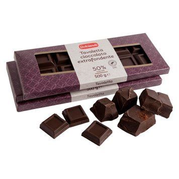 Dark chocolate Dolciando Cioccolato Extra Fondente 500 g cf-0762180 photo