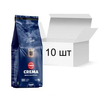 Ящик кави в зернах Trevi Crema 1 кг х 10 шт cf-0762202 фото