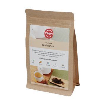 Trevi white loose tea White needles 50 g cf-0770030 photo