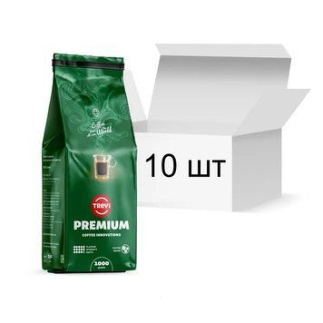 Ящик кави в зернах Trevi Premium 1 кг х 10 шт cf-0762204 фото