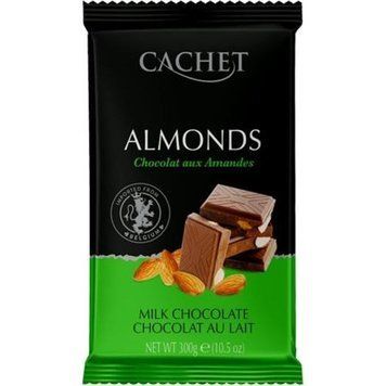 Шоколад молочний Мигдаль Cachet 32% какао 300 г cf-0760055 фото