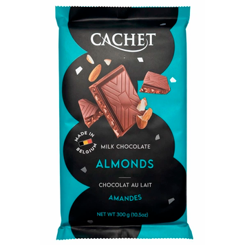Milk chocolate Cachet Almond cocoa 300 g cf-0760055 photo