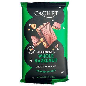 Шоколад молочний Cachet Фундук 300 г cf-0760059 фото