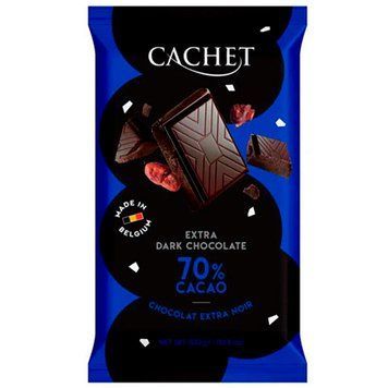 Шоколад чорний Cachet 70% какао 300 г cf-0760058 фото