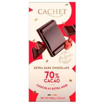 Cachet Extra Dark dark chocolate 70% cocoa 100 g cf-0763063 photo