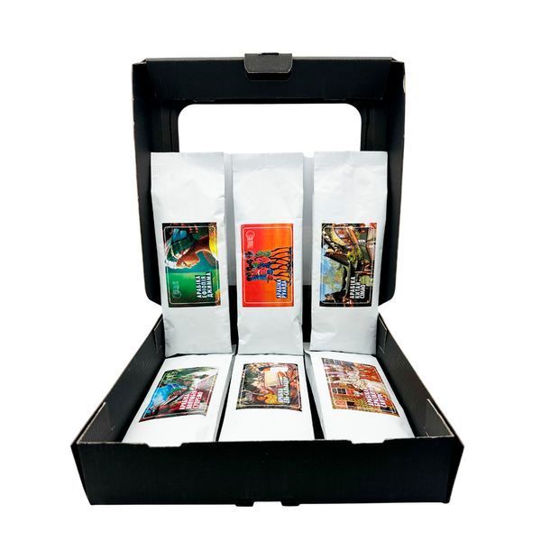 Set of beans No. 1 Tasting - 6 types of 100% Arabica cf-0762981 photo